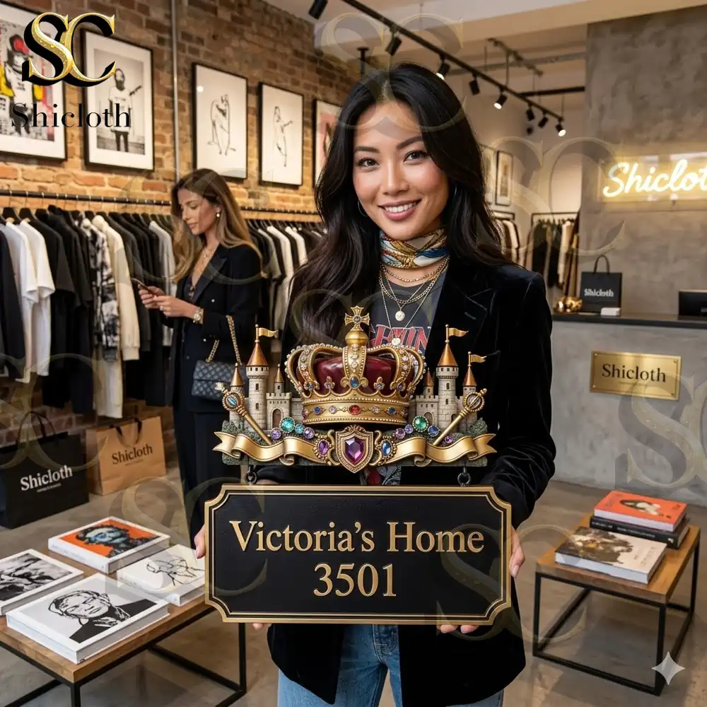 Crown Royal Custom Name Themed Door Sign