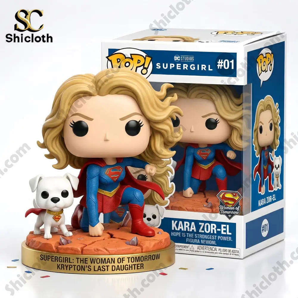Alternative view of DC Studios Supergirl Kara Zor-E Funko Pop! Figure