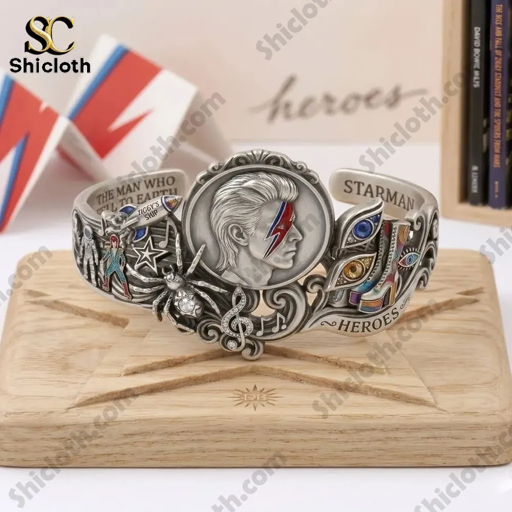 Alternative view of David Bowie The Starman Eternal Legacy Cuff Edition Bracelet