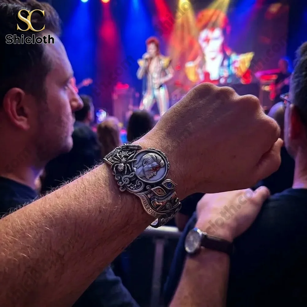 David Bowie The Starman Eternal Legacy Cuff Edition Bracelet 3 David Bowie The Starman Eternal Legacy Cuff Edition Bracelet - Image 3