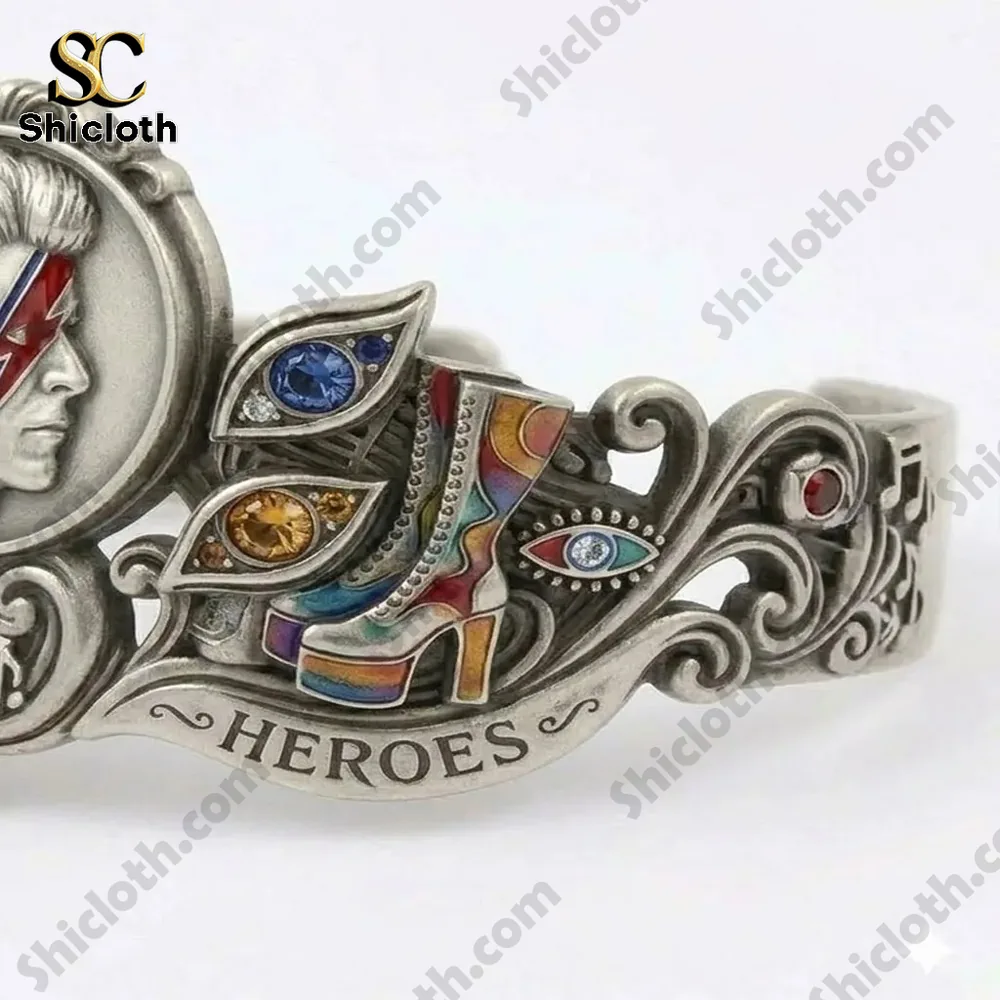David Bowie The Starman Eternal Legacy Cuff Edition Bracelet 5 David Bowie The Starman Eternal Legacy Cuff Edition Bracelet - Image 5