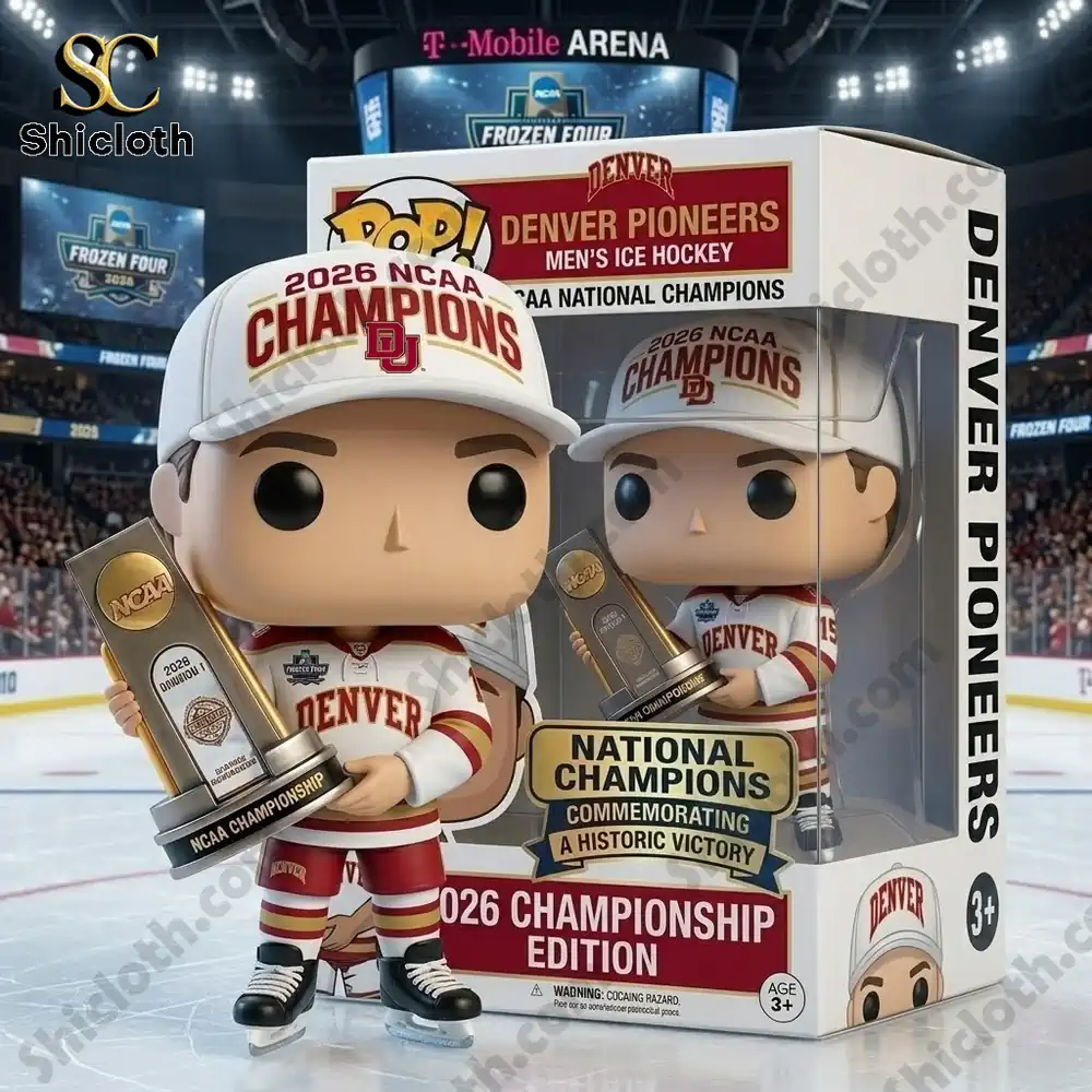 Alternative view of Denver Pioneers 2026 NCAA Men?s Ice Hockey Champions Commemorative Pop