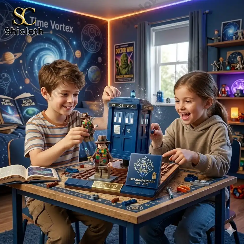 Doctor Who 63rd Anniversary Brick Edition