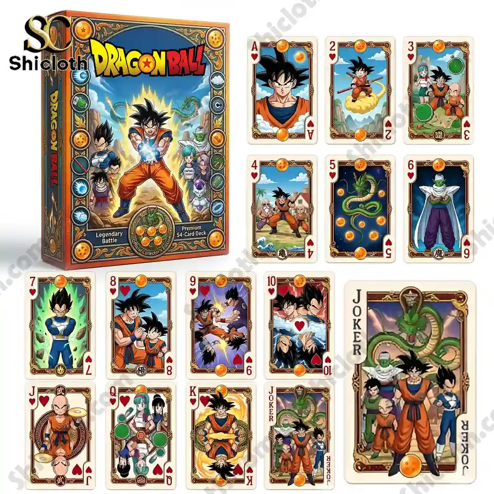 Dragon Ball Legendary Battle Premium Playing Card Set