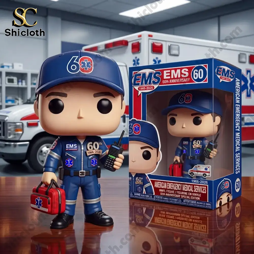 Alternative view of EMS 60th Anniversary Commemorative Rescue Doll