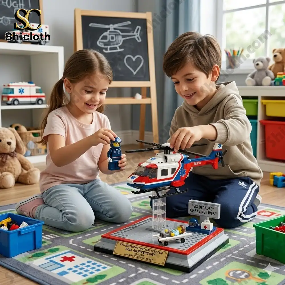 EMS (Emergency Medical Services) 60th Anniversary Building Brick Set