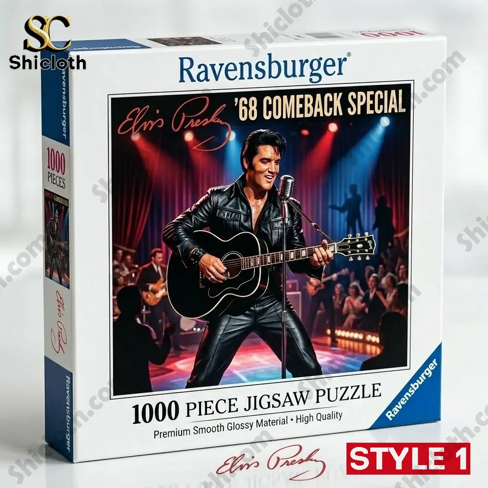 Elvis comeback special puzzle box design
