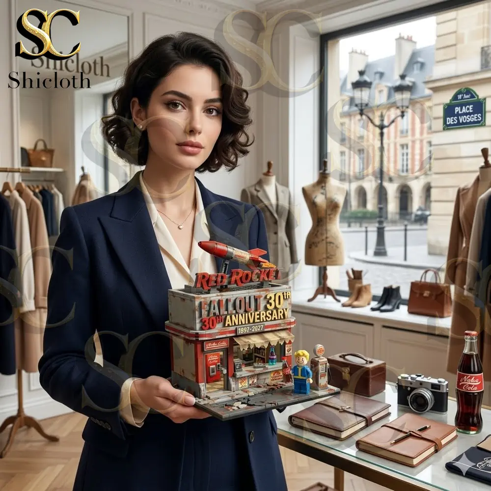 Fallout MEGA Red Rocket Truck Stop Building Brick Set