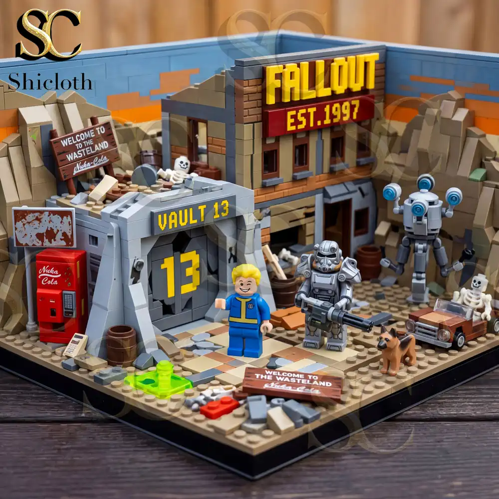 Alternative view of Fallout Ultra-Detailed Vault 13 Brick Building Set