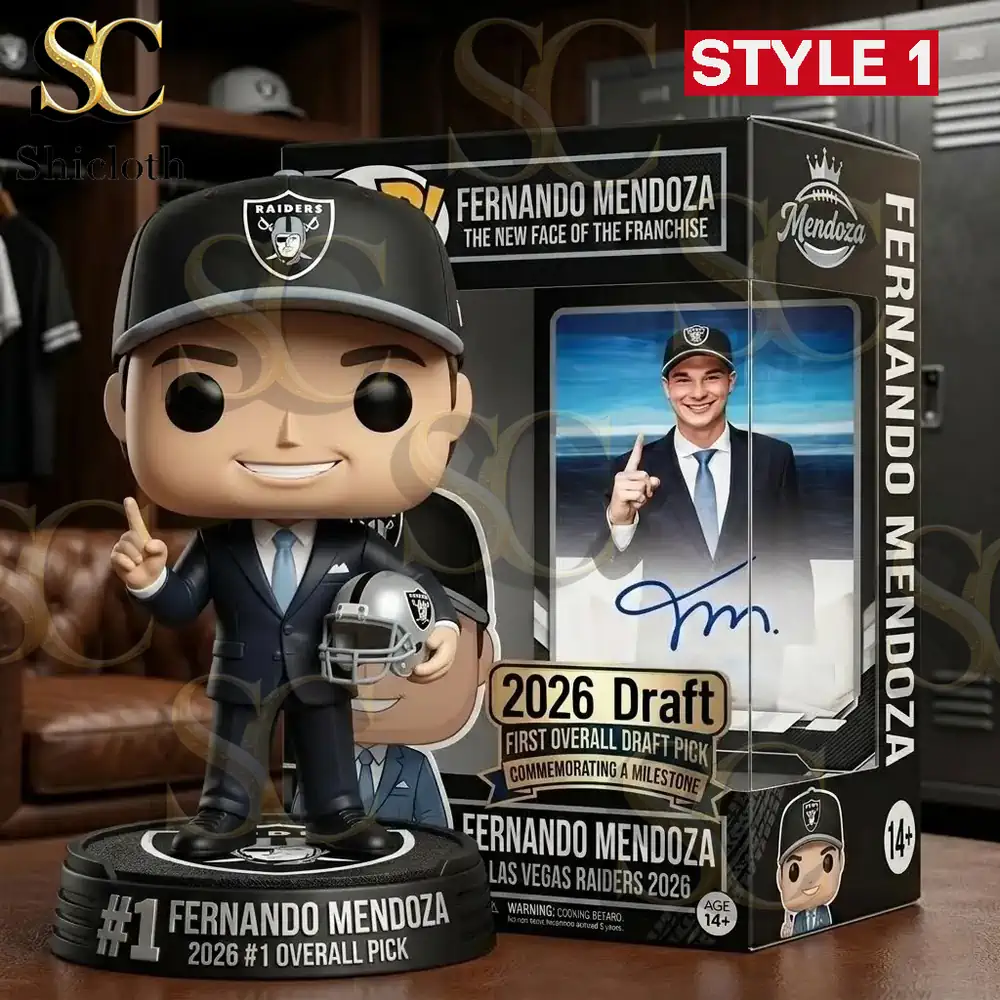 Alternative view of Fernando Mendoza The #1 Pick '26 Draft Commemorative POP! Figure