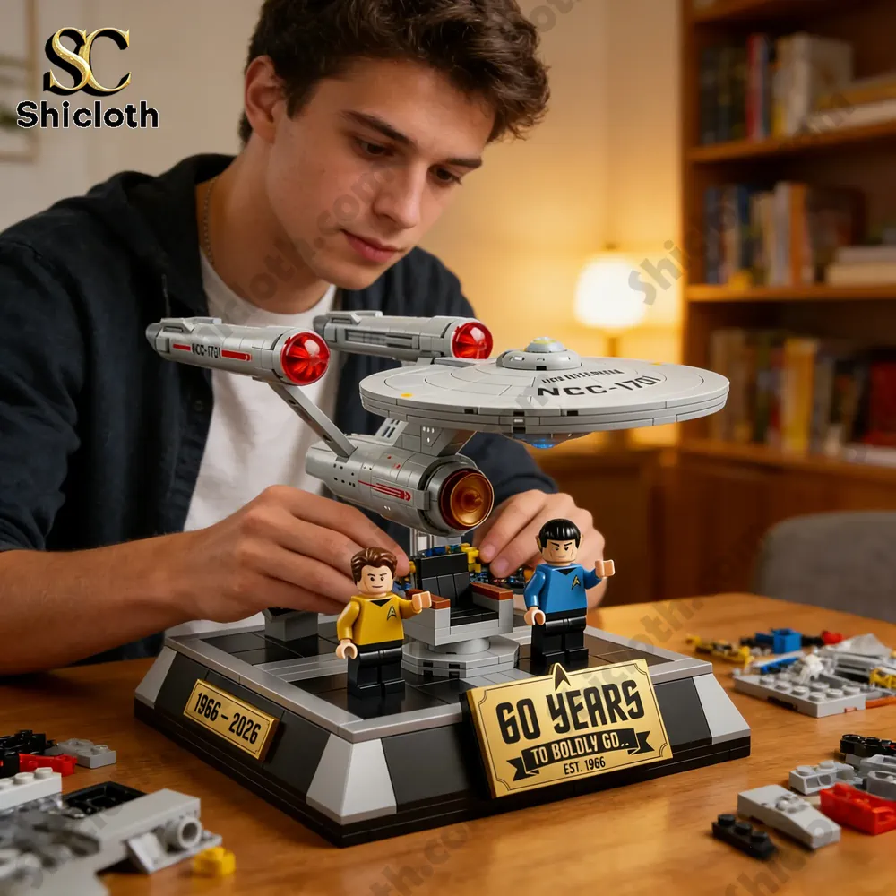 Galaxy Starship Building Set Sci-Fi Spaceship Model Kit