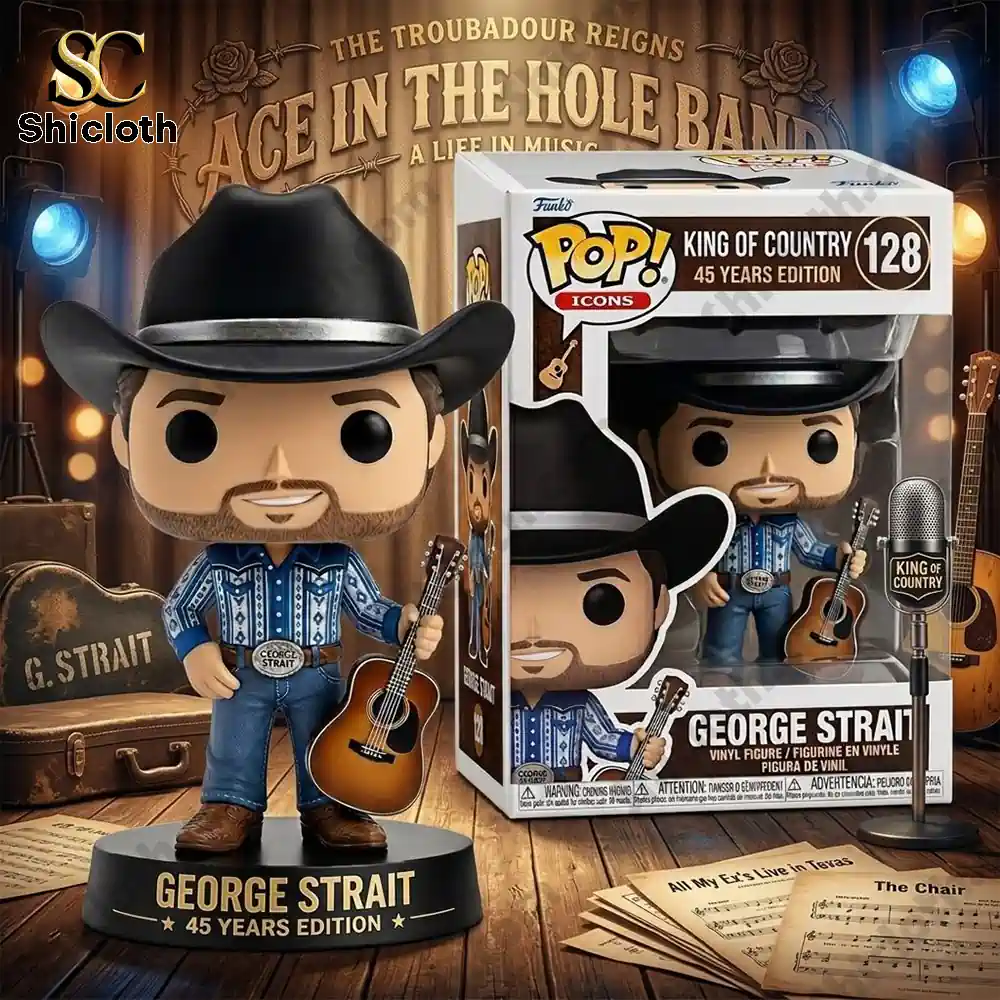 Alternative view of George Strait 45 Years Of Country Legacy Funko Pop! Figure
