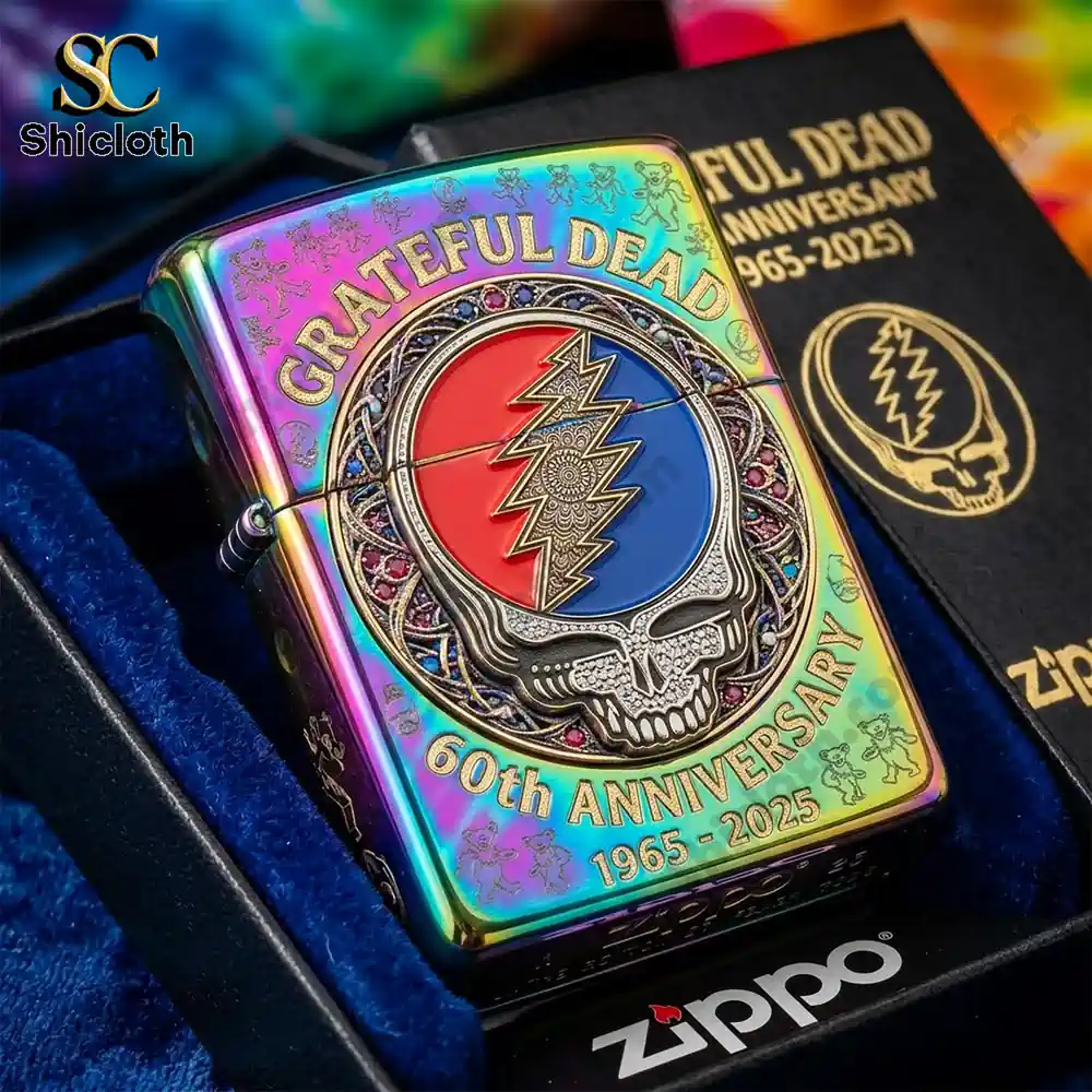 Alternative view of Grateful Dead 60th Annivesary Zippo Lighter
