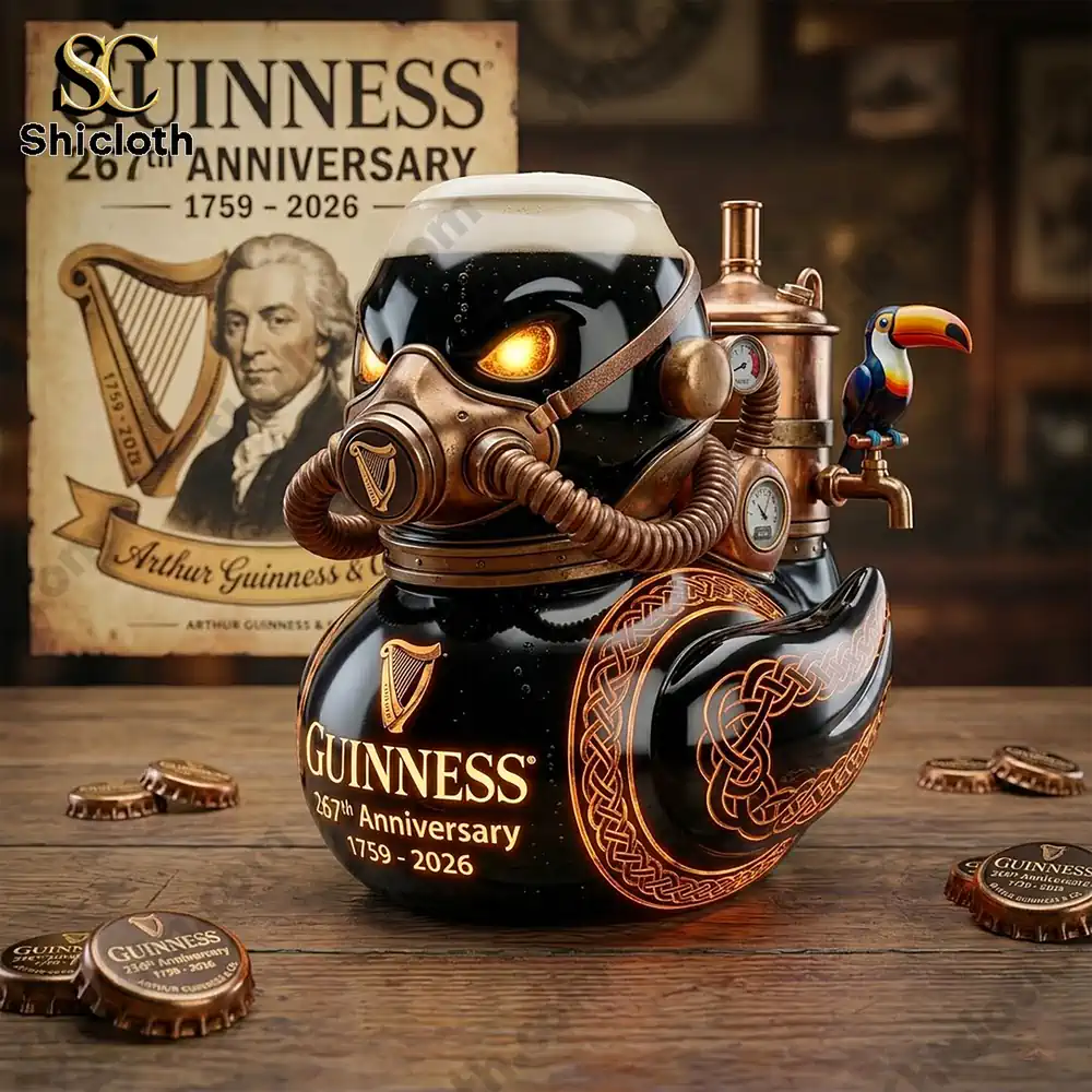 Alternative view of Guinness 267th Anniversary Steampunk 2026 Commemorative Duck