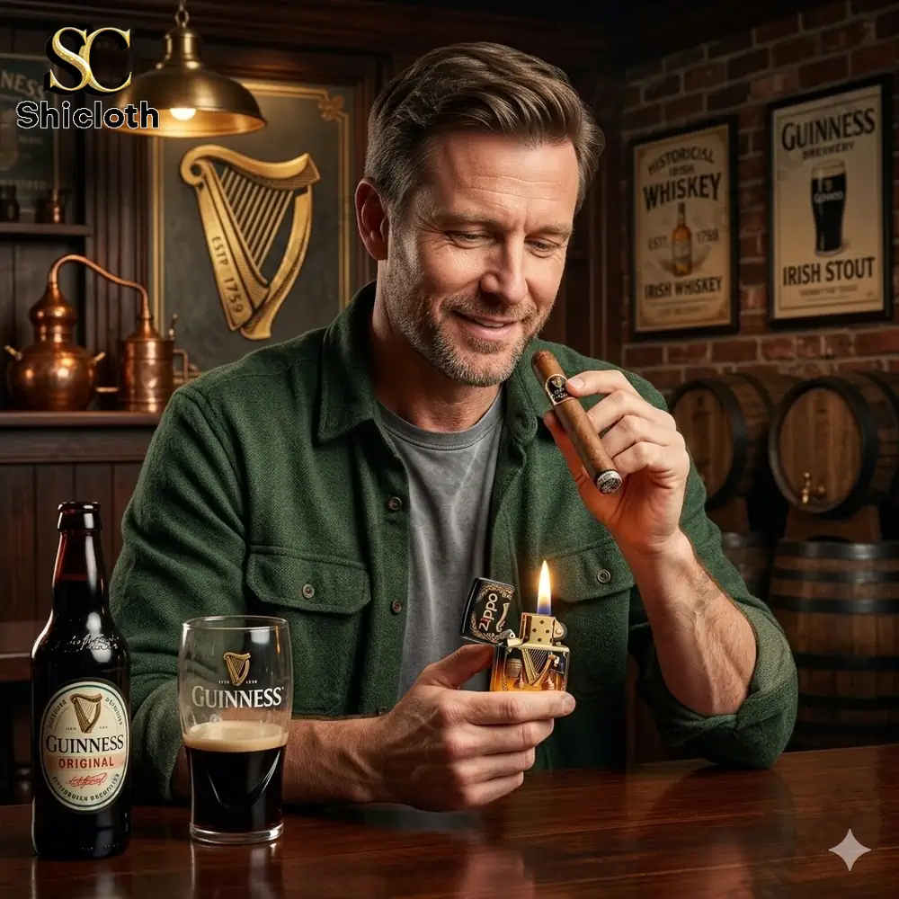 Guinness Brewery ESTD 1759 3D Zippo Lighter