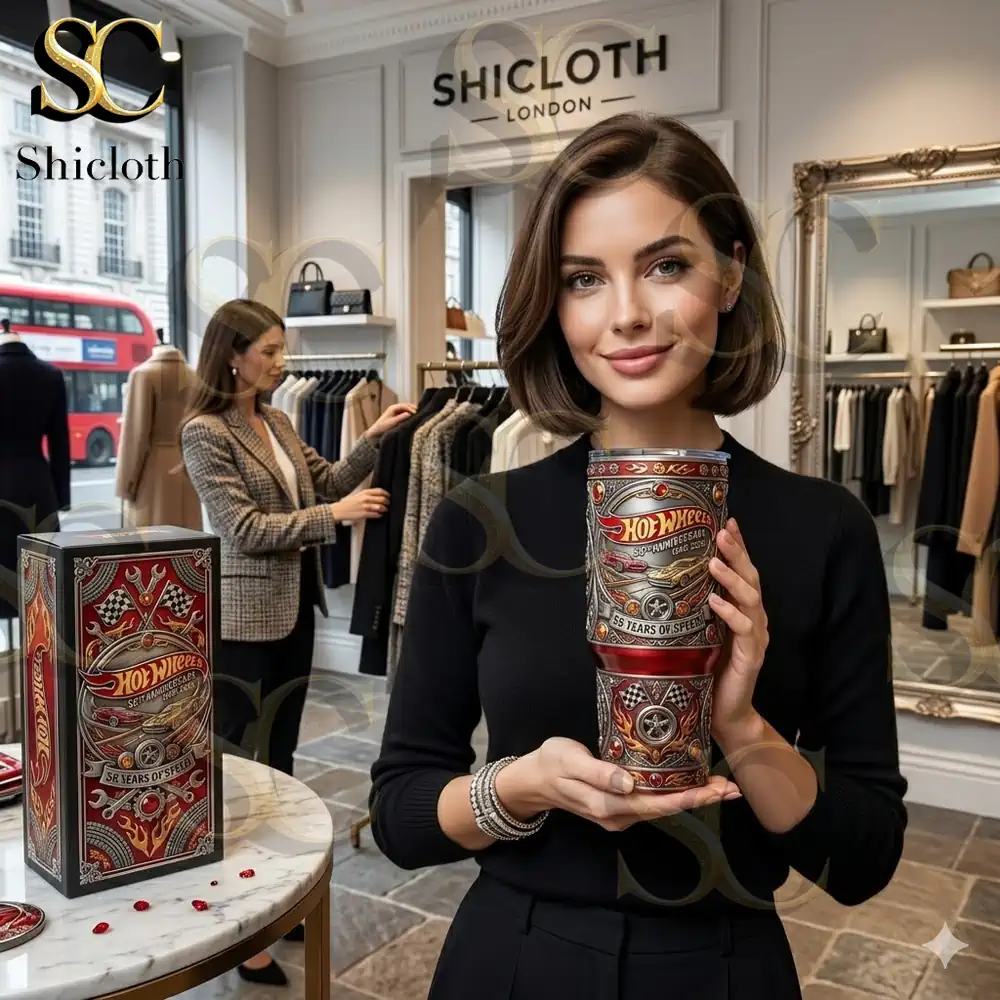 Hot Wheels 58th Anniversary Limited Edition 40oz Stainless Steel Tumbler