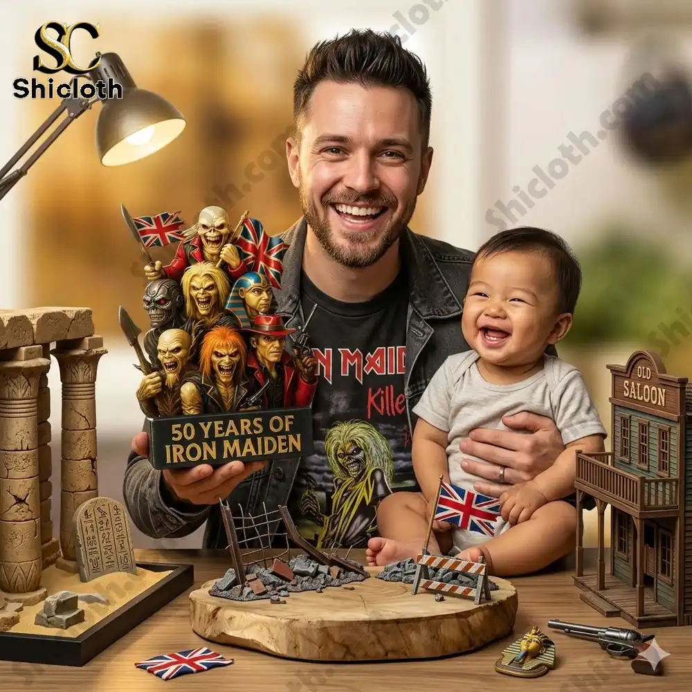 Iron Maiden 50th Anniversary Commemorative Limited Acrylic Figure