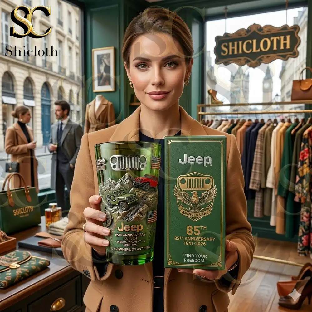 Jeep 85th Anniversary Find Your Freedom Beer Glass