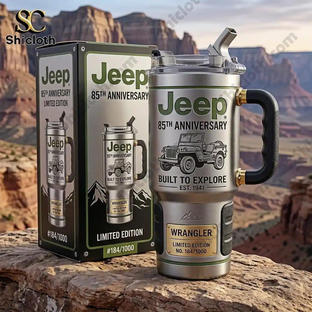 Alternative view of Jeep 85th Anniversary Limited Edition 40oz Tumbler