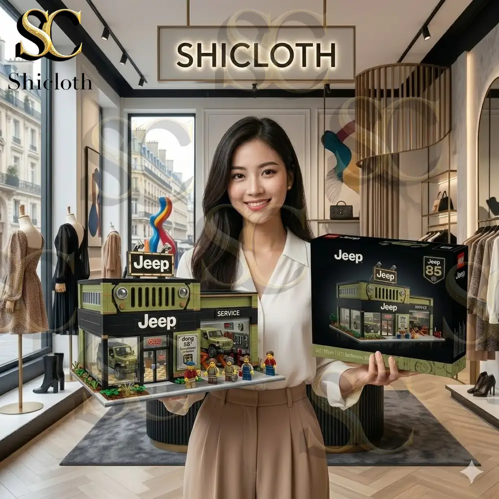 Jeep 85th Anniversary Showroom & Service Center Building Block Set