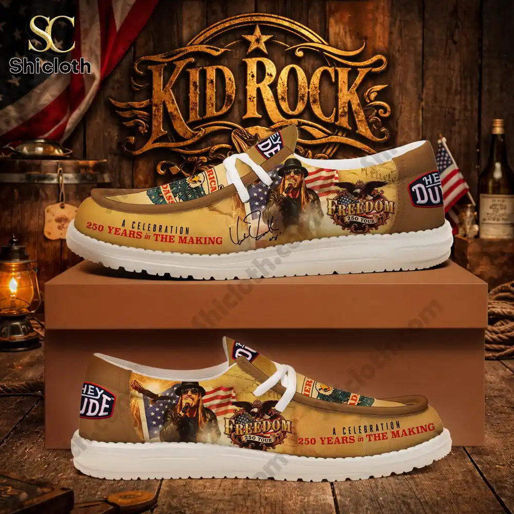 Kid Rock 250 Years In The Making Dude Loafer Shoes