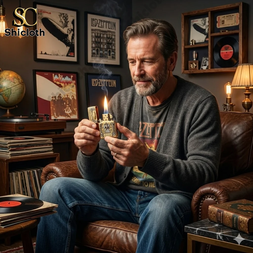 Led Zeppelin 58th Anniversary 3D Zippo Lighter