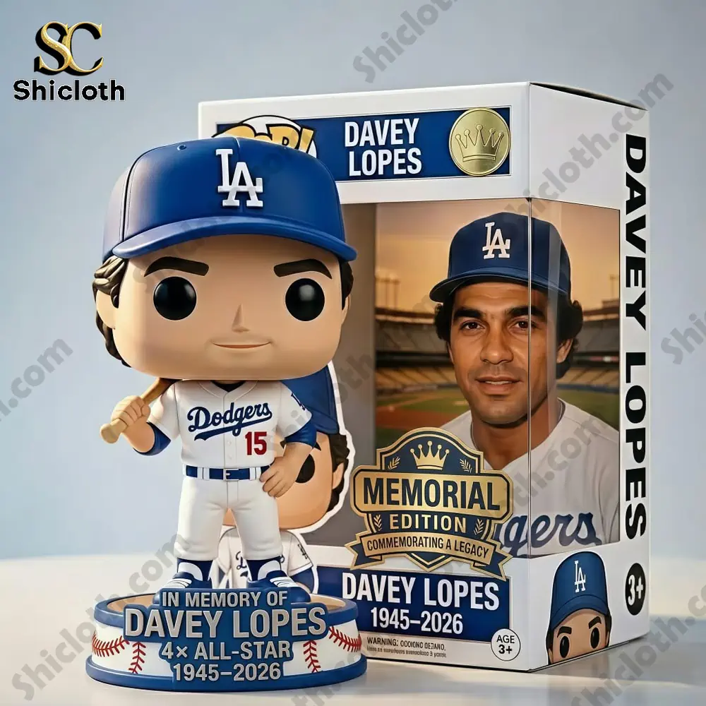 Alternative view of Los Angeles Dodgers Davey Lopes Commemorating a Legacy Pop! Figure
