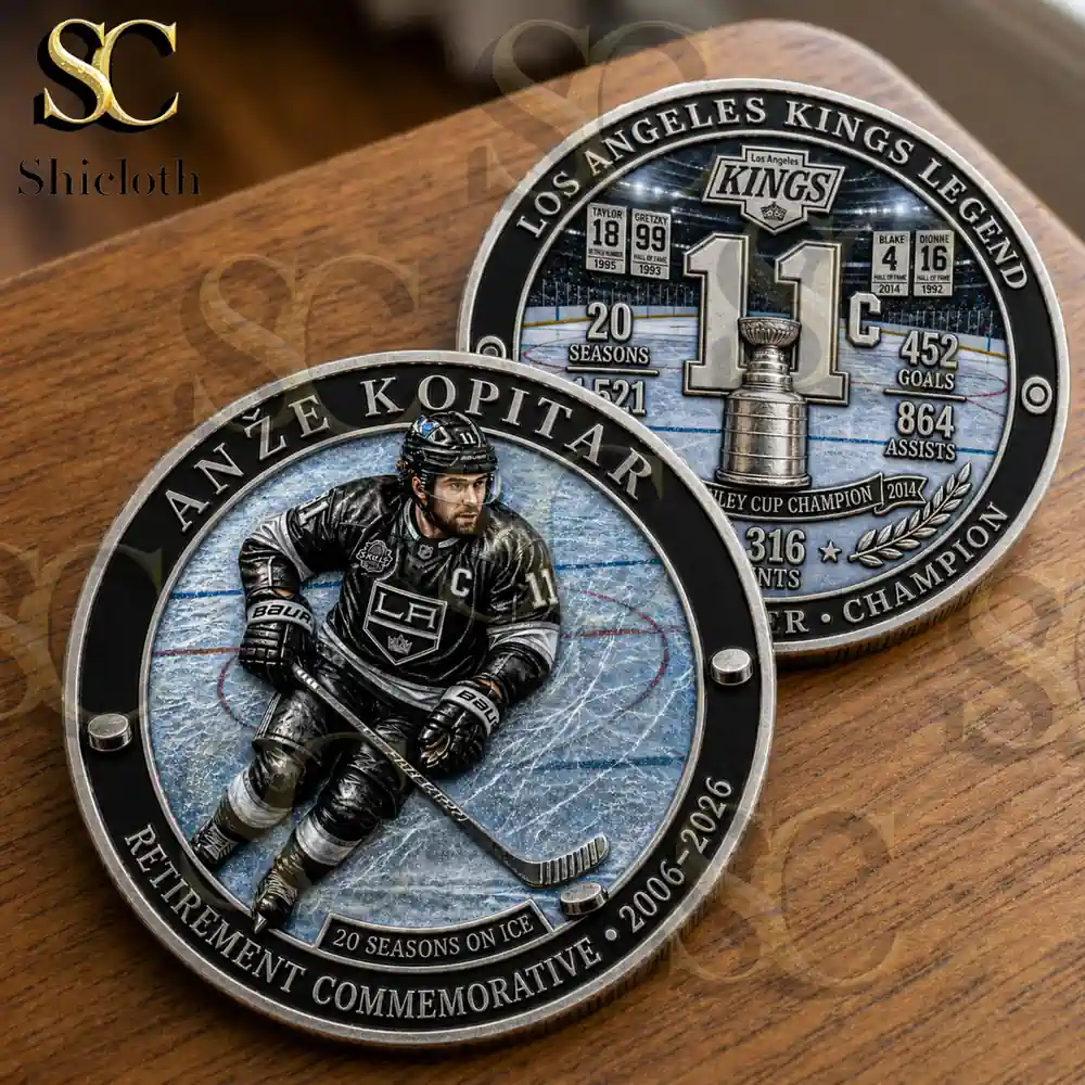 Alternative view of Los Angeles Kings Legend Retirement Commemorative Coin