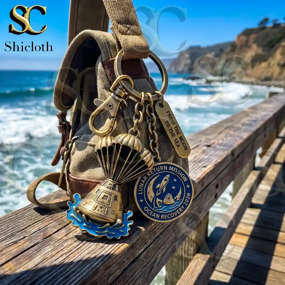 Lunar Return Mission Keychain Vintage Collectible - Image 3