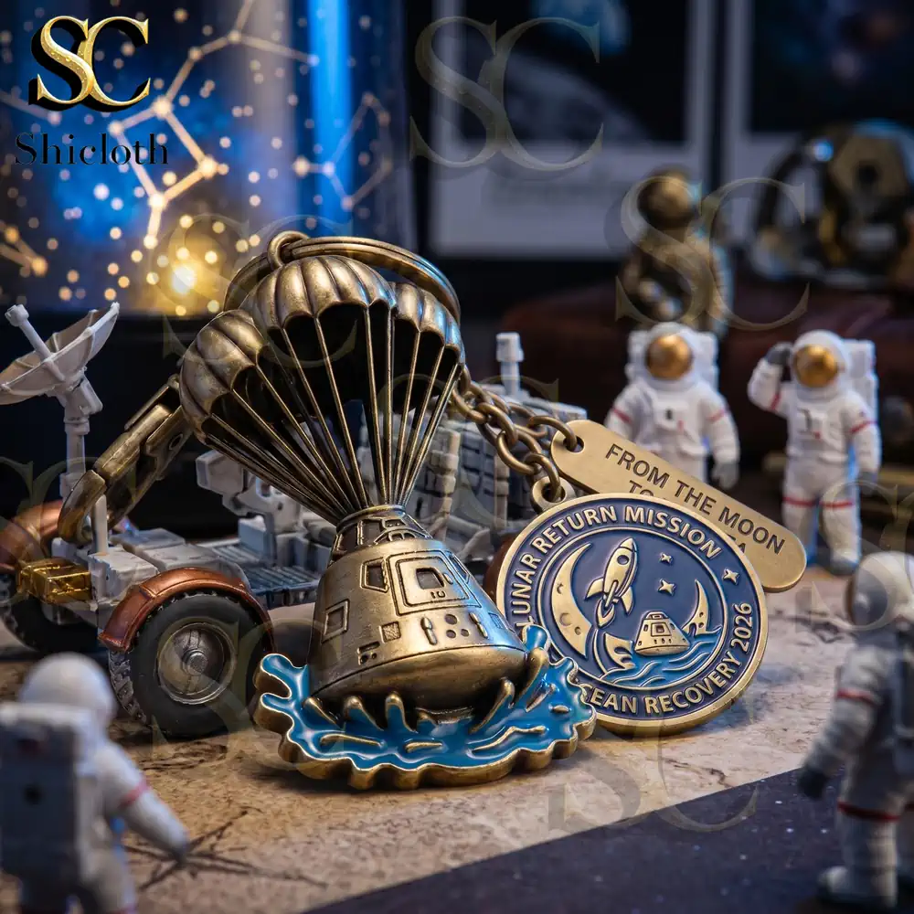 Lunar Return Mission Keychain Vintage Collectible - Image 4