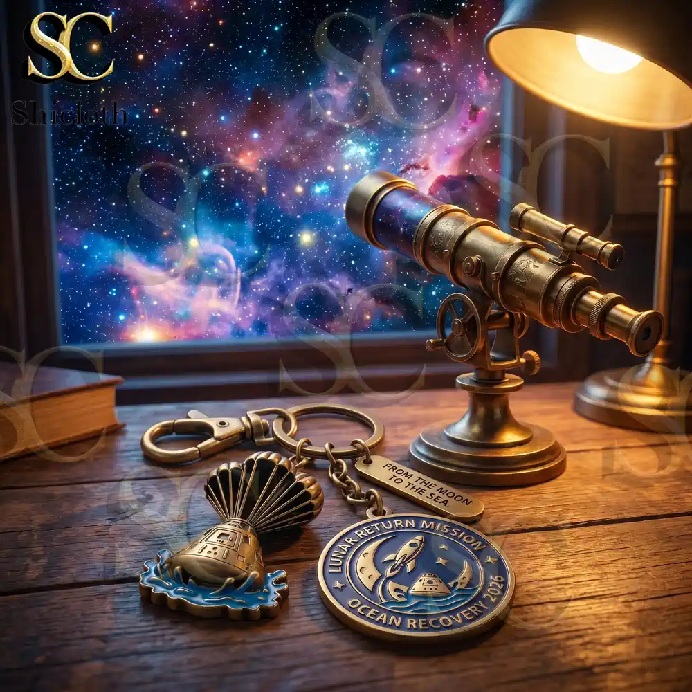 Lunar Return Mission Keychain Vintage Collectible - Image 5