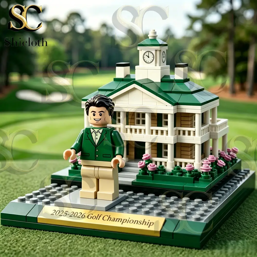 Alternative view of Luxury Golf Course Clubhouse Brick Model Championship Edition Us Bricks