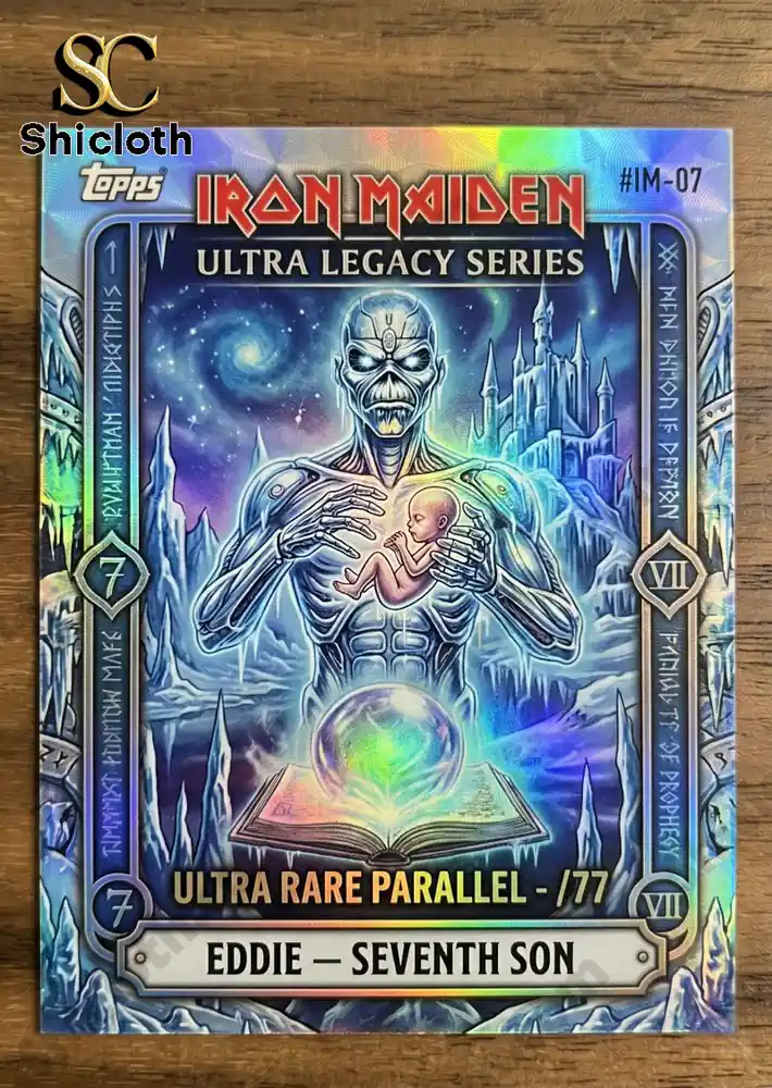Alternative view of Maiden 50th Anniversary Premium Trading Card Box