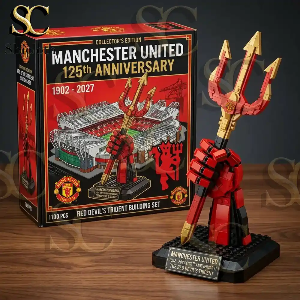 Alternative view of Manchester United 125th Anniversary Commemorative Brick Editions