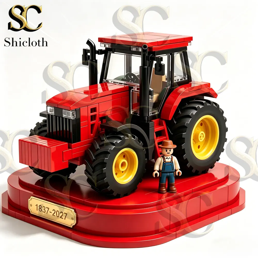 Alternative view of Mechanical Farm Tractor Building Set Us Bricks