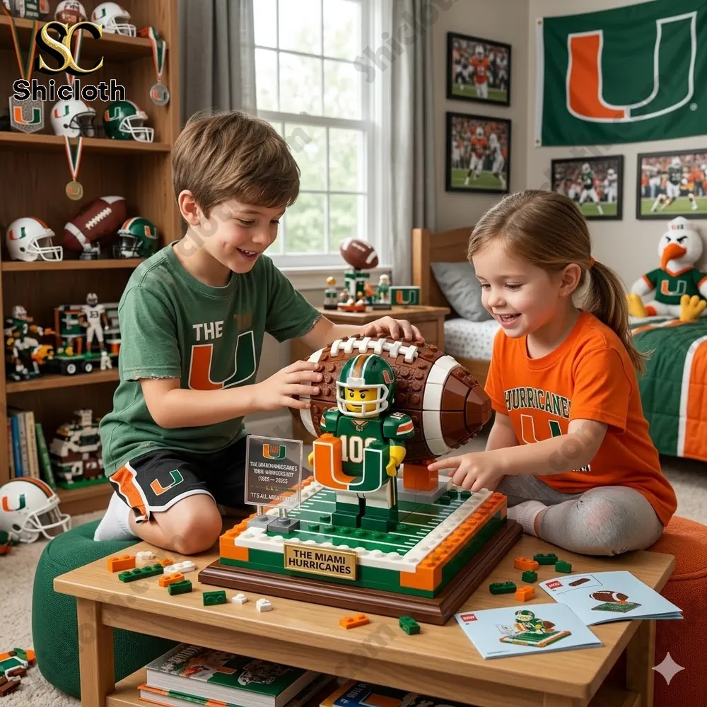 Miami Hurricanes It's All About The U 100th Anniversary Building Brick