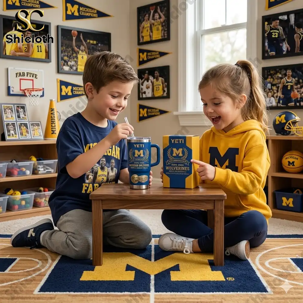 Michigan Wolverines 118th Anniversary Tumbler With Handle