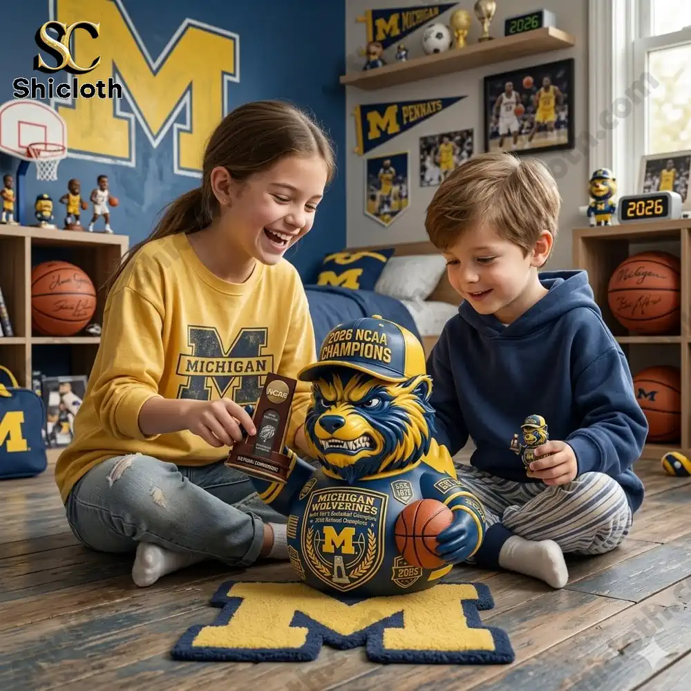 Michigan Wolverines 2026 NCAA Basketball National Champions Duck