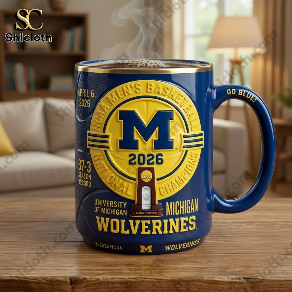 Michigan Wolverines 2026 NCAA National Champions Commemorative Mug 4 Michigan Wolverines 2026 NCAA National Champions Commemorative Mug - Image 4