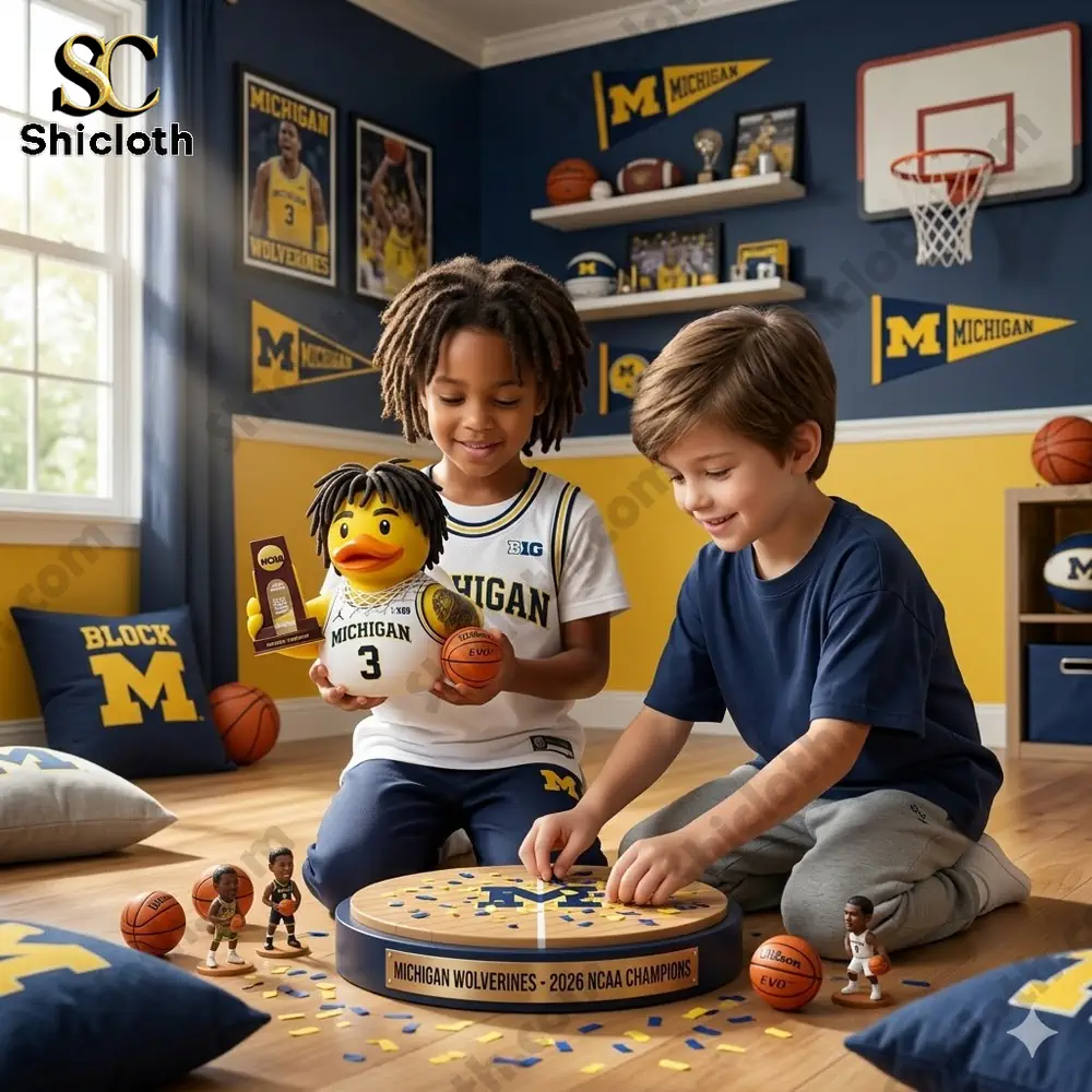 Michigan Wolverines 2026 NCAA National Commemorative Duck
