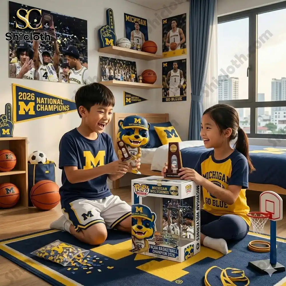 Michigan Wolverines Mascot 2026 NCAA National Champions Pop! Figure