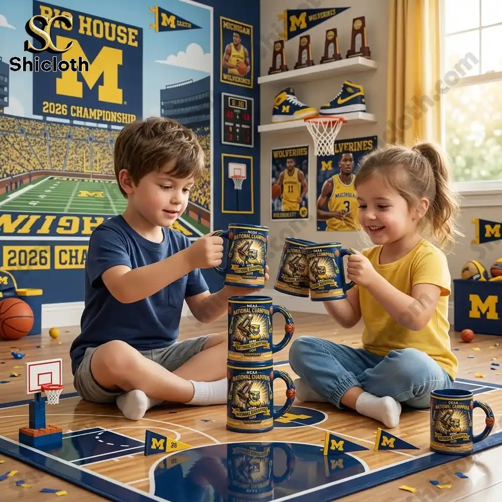 Michigan Wolverines NCAA Men's Basketball Tournament 2026 Mug