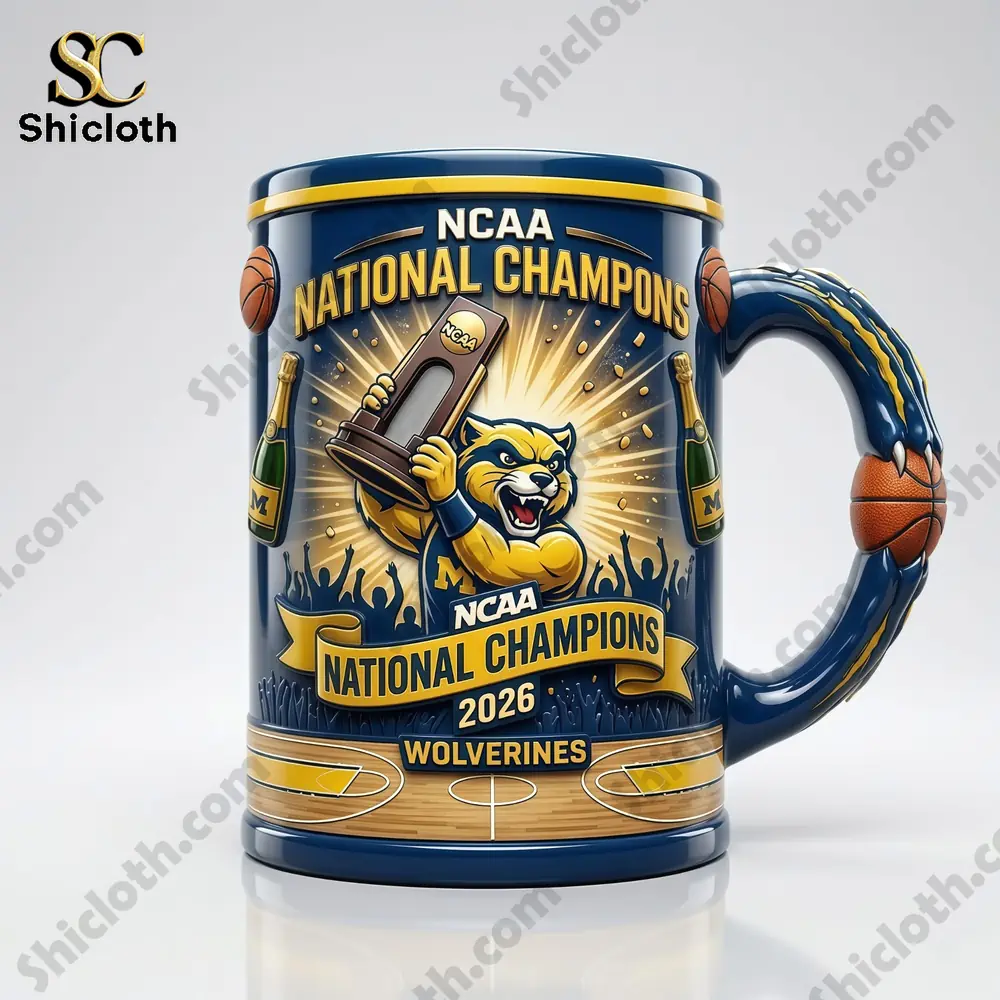 Alternative view of Michigan Wolverines NCAA Men's Basketball Tournament 2026 Mug