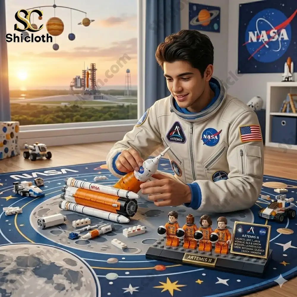 NASA Artemis II Building Brick Set