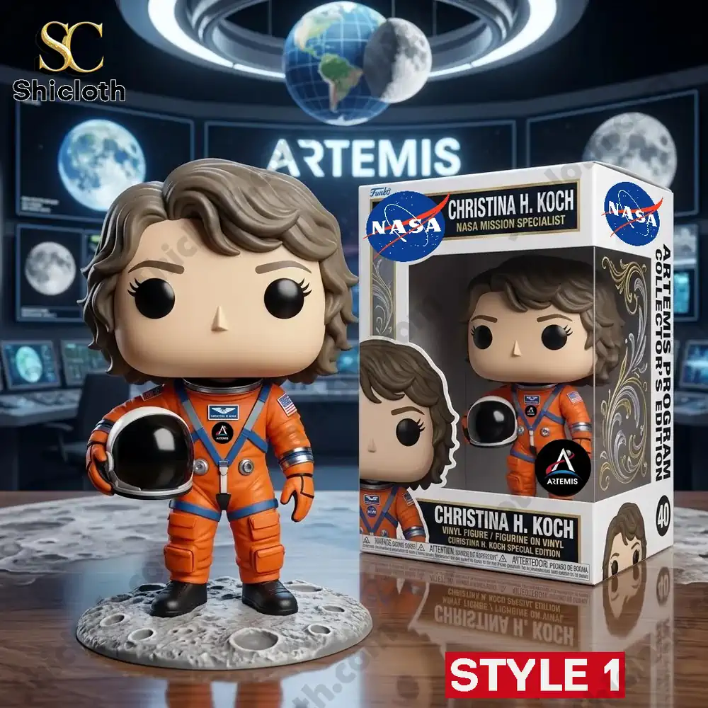 NASA Artemis II_ Christina H. Koch First Woman on Lunar Orbit Commemorative Doll