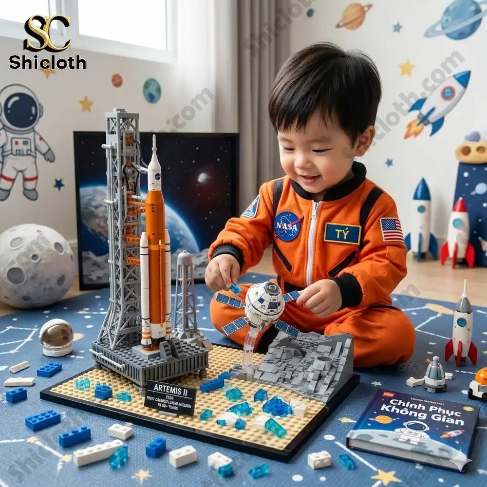 NASA Artemis Space Launch System Building Brick Sets