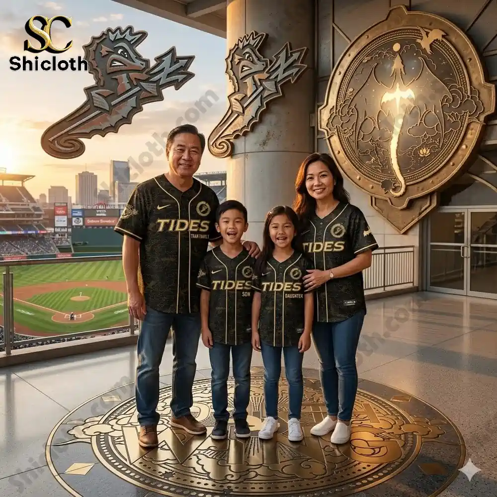 Norfolk Tides x Fourth Wing Night 2026 Baseball Jersey