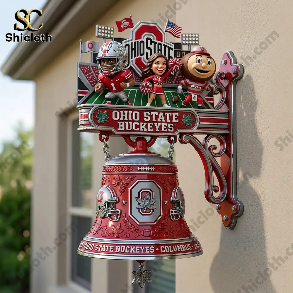 Guinness ESTD 1759 Commemorative Wall Bell 14 Ohio state buckeyes wall bell mounted on light house wall!