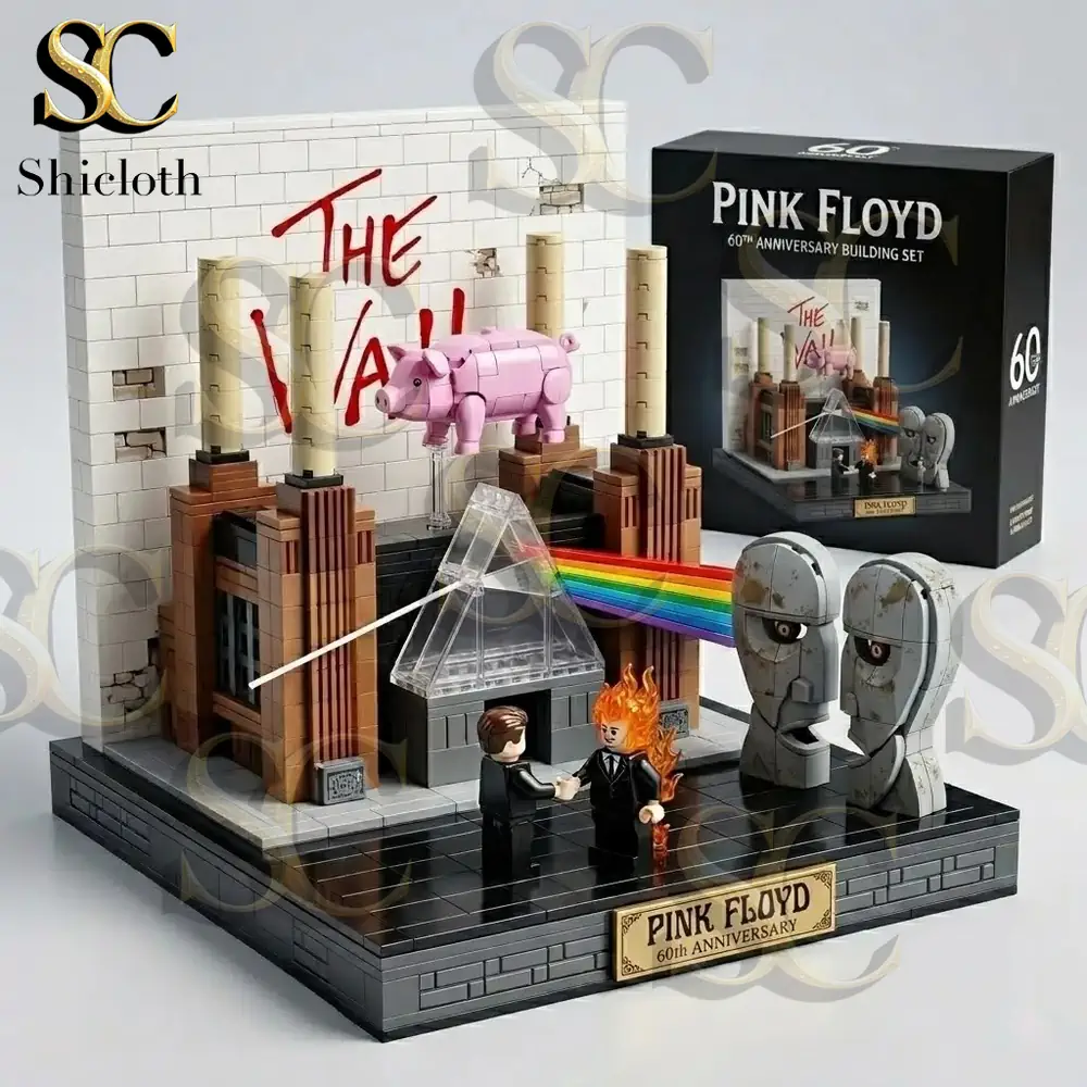 Alternative view of Pink Floyd The 60th Anniversary Collection Building Blocks Set