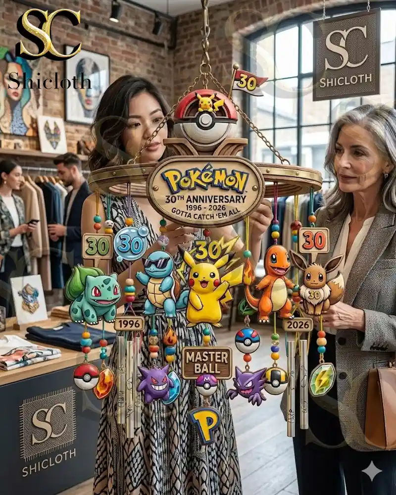 Pok?mon 30th Anniversary Commemorative Wind Chime
